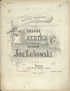 Grande Mazurka Oeuvre 6
