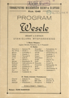 Program : Wesele