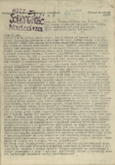Nadodrze : dwutygodnik Tajnej Międzyzakładowej Komisji NSZZ "Solidarność". 1983 nr 7