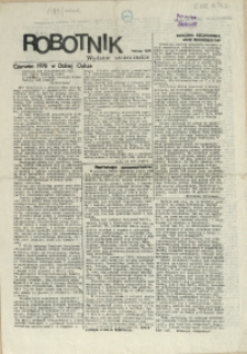 Robotnik : wydanie szczecińskie. 1979 marzec