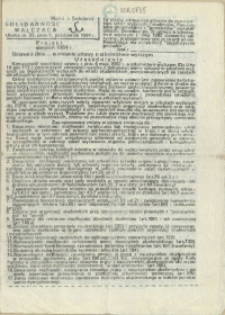 Solidarność Walcząca : pismo NSZZ "Solidarność" Szczecin. 1984 nr 22