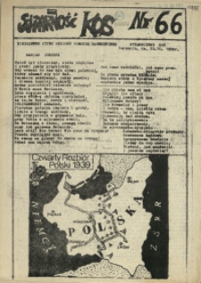 Solidarność KOS. 1984 nr 66