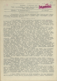 Jedność - Komunikat : pismo Tymczasowego Zarządu Regionu Pomorza Zachodniego NSZZ "Solidarność". 1989 nr 4