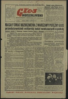 Głos Koszaliński. 1950, listopad, nr 318