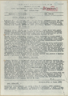 Jedność - Komunikat : pismo Tymczasowego Zarządu Regionu Pomorza Zachodniego NSZZ "Solidarność". 1989 nr 13
