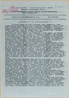 Jedność - Komunikat : pismo Tymczasowego Zarządu Regionu Pomorza Zachodniego NSZZ "Solidarność". 1989 nr 22