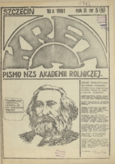 Kret : głos NZS AR Szczecin. 1981 nr 5