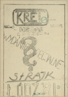 Kret : głos NZS AR Szczecin. 1981 wyd. spec. Strajk