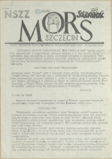 Mors : pismo zakładowe Przedsięb. R.-P.