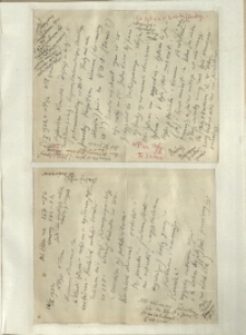 Listy Stanisława Ignacego Witkiewicza do żony Jadwigi z Unrugów Witkiewiczowej. List z 13.02.1932. List z 16.02.1932.