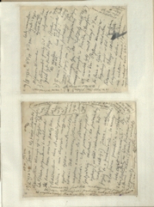 Listy Stanisława Ignacego Witkiewicza do żony Jadwigi z Unrugów Witkiewiczowej. List z 19.02.1932. List z 21.02.1932.