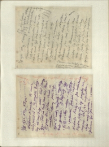 Listy Stanisława Ignacego Witkiewicza do żony Jadwigi z Unrugów Witkiewiczowej. List z 01.03.1932. List z 02.03.1932.