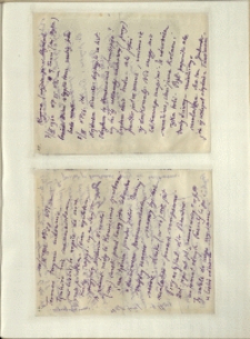 Listy Stanisława Ignacego Witkiewicza do żony Jadwigi z Unrugów Witkiewiczowej. List z 07.03.1932. List z 10.03.1932.