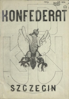 Konfederat : nieregularnik Konfederacji Polski Niepodległej. 1989 nr 1