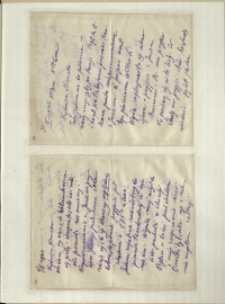 Listy Stanisława Ignacego Witkiewicza do żony Jadwigi z Unrugów Witkiewiczowej. List z 30.03.1932. List z 01.04.1932.
