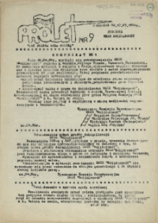 Prolet : tygodnik NSZZ "Solidarność". 1982 nr 9