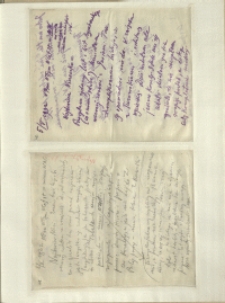 Listy Stanisława Ignacego Witkiewicza do żony Jadwigi z Unrugów Witkiewiczowej. List z 05.05.1932. List z 06.05.1932.