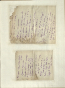 Listy Stanisława Ignacego Witkiewicza do żony Jadwigi z Unrugów Witkiewiczowej. List z 13.05.1932. List z 16.05.1932.