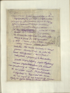 Listy Stanisława Ignacego Witkiewicza do żony Jadwigi z Unrugów Witkiewiczowej. List z 31.01.1933.