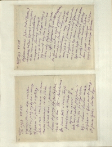 Listy Stanisława Ignacego Witkiewicza do żony Jadwigi z Unrugów Witkiewiczowej. Listy z 11.04.1933.