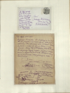 Listy Stanisława Ignacego Witkiewicza do żony Jadwigi z Unrugów Witkiewiczowej. Kartka pocztowa z 01.05.1933. List z 02.05.1933.