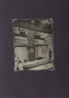 [Szczecin, widok komina w budowie]