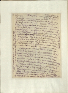 Listy Stanisława Ignacego Witkiewicza do żony Jadwigi z Unrugów Witkiewiczowej. List z 10.04.1934.