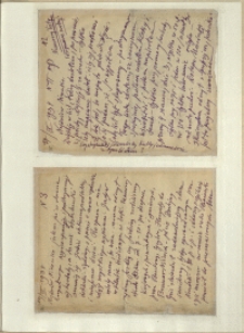 Listy Stanisława Ignacego Witkiewicza do żony Jadwigi z Unrugów Witkiewiczowej. List z 17.04.1934. List z 19.04.1934.