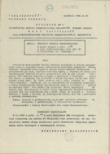 Biuletyn Wojew&oacute;dzkiej Komisji Koordynacyjnej Pracownik&oacute;w Ochrony Zdrowia. 1989 nr 1