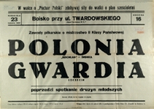 [Afisz. Inc.:] W walce o "Puchar Polski" zdobywaj siły do walki o plan sześcioletni [...]