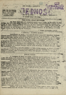 Jedność : Organ Międzyzakładowego Komitetu Strajkowego przy Stoczni im. Adolfa Warskiego. 1982 nr 33/93