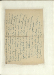 Listy Stanisława Ignacego Witkiewicza do żony Jadwigi z Unrugów Witkiewiczowej. List z 25.09.1935.