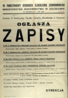 [Afisz] Zapisy [...]