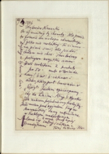 Listy Stanisława Ignacego Witkiewicza do żony Jadwigi z Unrugów Witkiewiczowej. List z 28.03.1936.