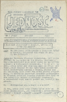 Jedność : Organ Międzyzakładowego Komitetu Strajkowego przy Stoczni im. Adolfa Warskiego. 1988 nr 1