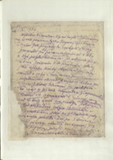 Listy Stanisława Ignacego Witkiewicza do żony Jadwigi z Unrugów Witkiewiczowej. List z 15.10.1936.