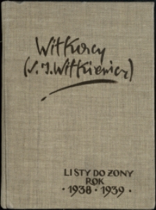 Listy Stanisława Ignacego Witkiewicza do żony Jadwigi z Unrugów Witkiewiczowej. Kartka pocztowa z 08.02.1938.