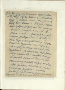 Listy Stanisława Ignacego Witkiewicza do żony Jadwigi z Unrugów Witkiewiczowej. List z 26. lub 27.07.1938.