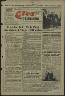 Głos Koszaliński. 1951, kwiecień, nr 115