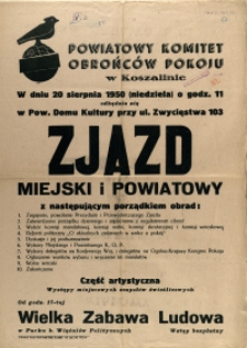 [Afisz] Zjazd Miejski i Powiatowy