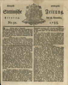 Königlich privilegirte Stettinische Zeitung. 1788 No. 95