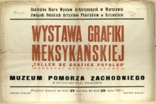 [Afisz] Wystawa Grafiki Meksykańskiej