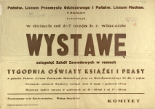 [Afisz. Inc.:] Państw. Liceum Przemysłu Odzieżowego i Państw. Liceum Mechan. w Koszalinie