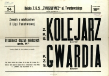 [Afisz. Inc.:] Zawody o mistrzostwo II Klasy Państwowej [...]