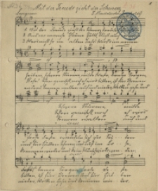 Mit der Freude zieht der Schmerz