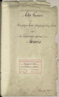 Die Kirchenbuchs Duplicate von Bonin