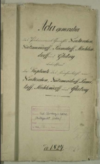 Die Duplicate des Kirchenbuchs von Neukirchen, Natzmersdorff, Premslaff, Muehlendorf und Glietzig