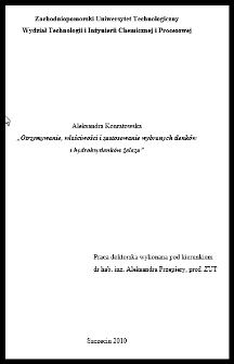 Otrzymywanie, właściwości i zastosowanie wybranych tlenk&oacute;w i hydroksytlenk&oacute;w żelaza