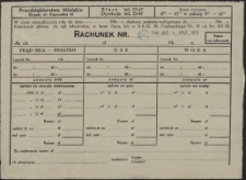 Rachunek Nr : [Przedsiębiorstwa Miejskie]