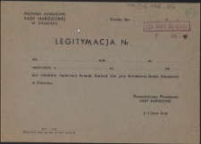 Legitymacja Nr